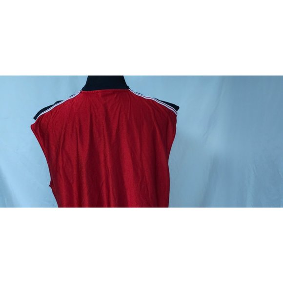 Chase Authentics Dale Earnhardt Jr 8 Large Red V-Neck Nascar Sleeveless Shirt - Picture 8 of 15